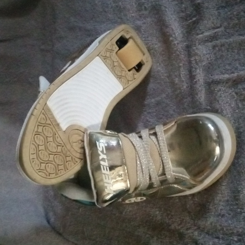 Split Chrome Heelys - image 2